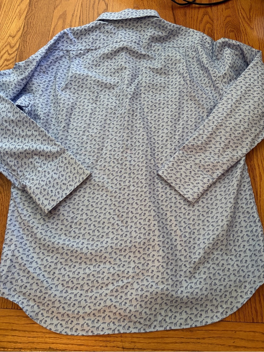 NWT Stenströms Desert Collection Egyptian Cotton Shirt 17.5 Safari Country Club - Picture 3 of 13
